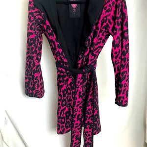 Betsey Johnson Leopard Robe